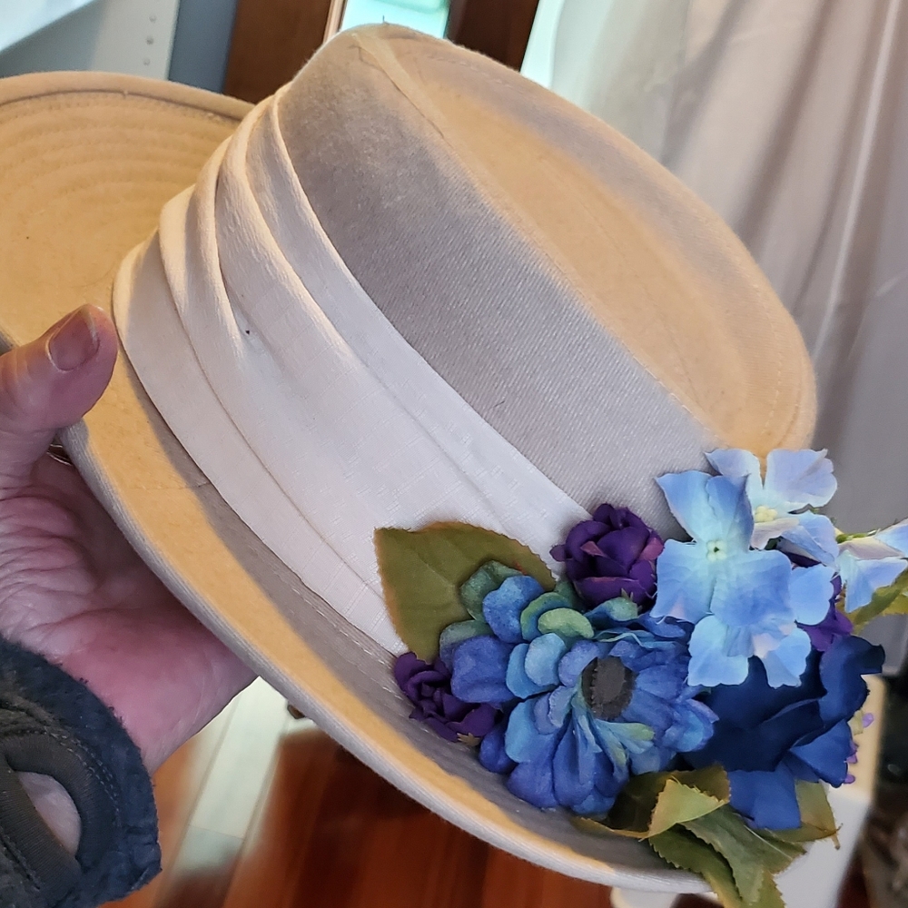 Cool spring hat. Jhat custom hat. Never worn. Like new